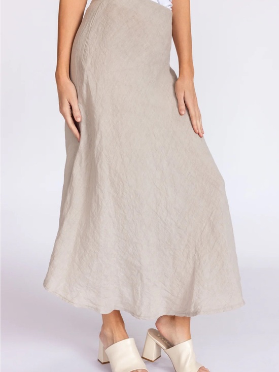 Nati boutique Dresses & Skirts - Nati boutique LINEN MIDI SKIRT NWT sz S
